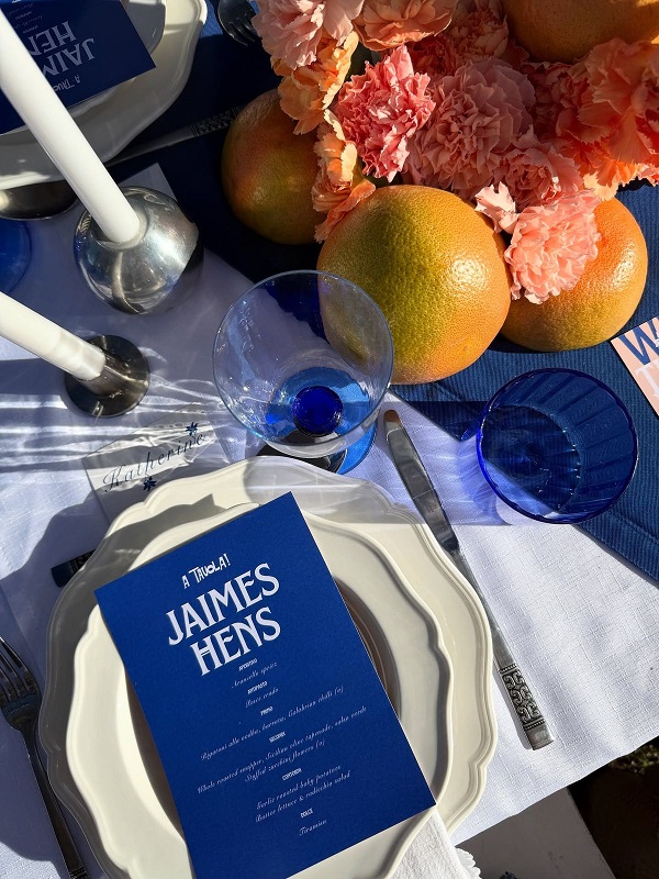 decoration de table couleur vive 2026